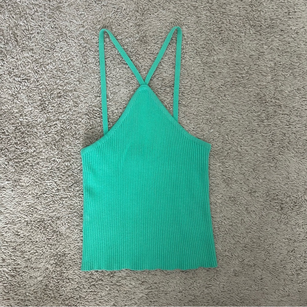 Small By Together Green Top Never Worn